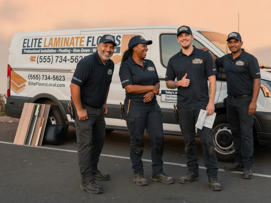 Laminate flooring installation company in New Holstein, WI